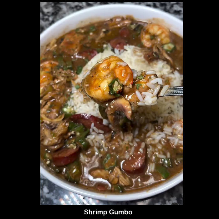 Food: Shrimp Gumbo