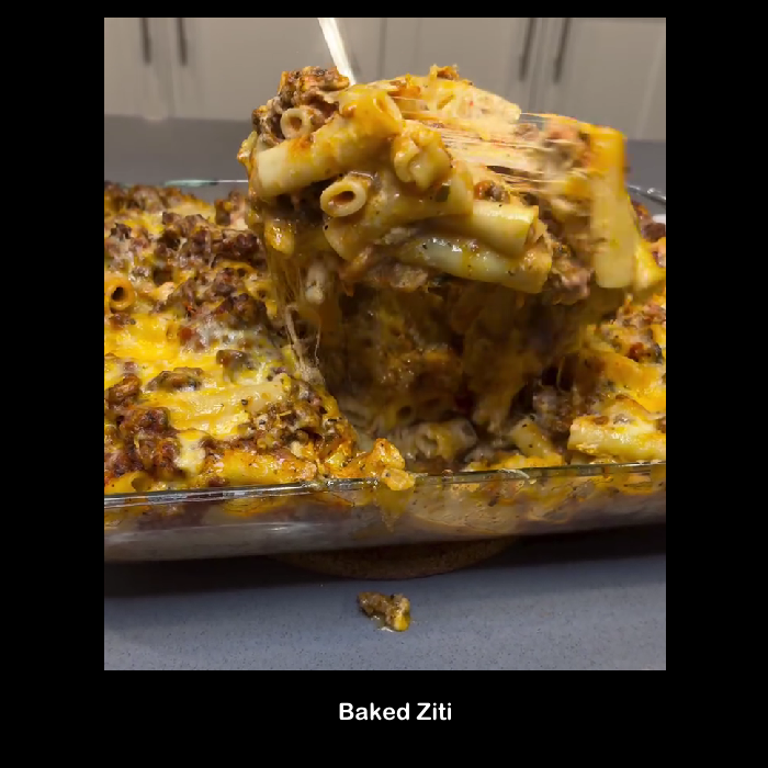 Food: Baked Ziti